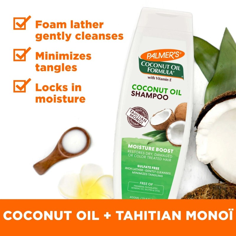 Palmer’s Palmer'S Coconut Oil Formula Moisture Boost Conditioning Shampoo, 13.5