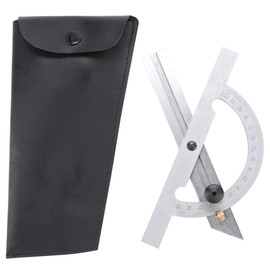 Protractor Angle Ruler,Universal Carbon Steel Digital Bevel Protractor,Adjustable Protractor,Angle Measurement Tool 100x150mm