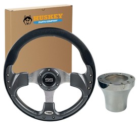 Classic Look Golf Cart Steering Wheel Easy to Match For Club Car Precedent Tempo