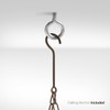 Sorbus Pot and Pan Rack for Ceiling 31" with 10