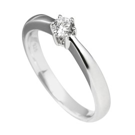 Diamonfire Carats 61-1484-1-082 Women's Ring 925 Sterling Silver and White Zirconia, Cubic Zirconia