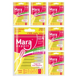 Mara Expert Interdental Brushes Tooth Cleaning Brushes for Interdental Teeth with Mint Flavour