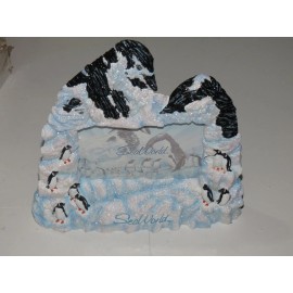 Sea World Parks Orlando Antarctica 3D Picture Frame 6 x 4 Penguins New Old Stock