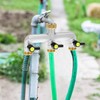 QWORK® Distributore acqua di rubinetto a 3 vie, sdoppiatore rubinetto