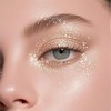 Moonlight Colour Monochrome Glitter Eyeshadow, Single Shimmer Palette, Hypoallergenic for