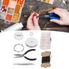 Jewelry Making Tool Kit Earring Crafts DIY Lobster Clasp Wax