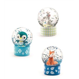 Djeco Mini Plastic Snow Globe Mixed Not Applicable