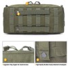 WYNEX Tactical Increment Molle Pouch, Vertical EDC Utility Pouches Shoulder