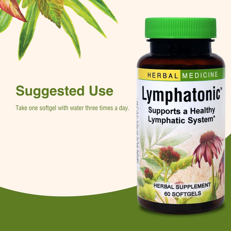 Herbs Etc. Lymphatonic Softgels - Lymph System Support - Support