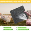 Chunful 12 Pcs Nesting Pads for Chicken Coop, Washable Plastic