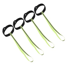 BESPORTBLE 4 Pcs Ski Glove Straps Elastic Wrist Leashes for Men Women Durable Safety Straps for Snowboarding Skiing Outdoor Sports Friendly Prevent Loss