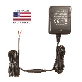 OhmKat Video Doorbell Power Supply - Compatible with Skybell Video Doorbells - No Existing Wiring Required - Transformer, Adapter, Power Kit & Supply All In One - 230V C-Type EU Plug