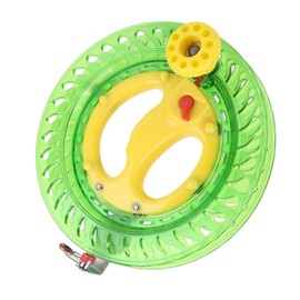 Rueda de Pesca de mar multifunción ABS, Herramienta de Envoltura de Alambre de Mano, enrollador de línea, Carrete de Pesca, Carrete de Pesca, Rodillo de Alambre(Verde) Carretes De Pesca Y Herramientas De Reparación