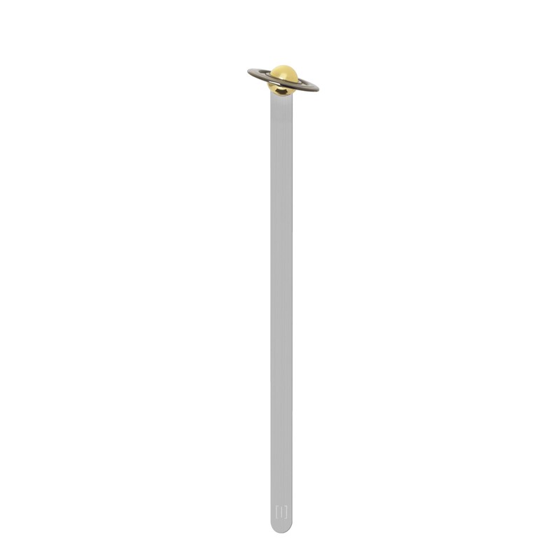 Metalmorphose Zinc Alloy Saturn Design Stationery Bookmark