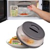 HOVER COVER Magnetic Microwave Splatter Cover with High Power, Strongest