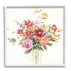Stupell Industries Mixed Blooming Flowers Framed Giclee Art by Sally