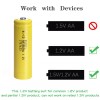 PKCELL 8pc 1.2v 300mAh Rechargeable Battery NiCD AA Batteries for
