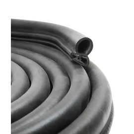 VAGURFO Rubber Edge Trim,Car Weather Striping,Door Rubber Seal Strip Trim Seal,Automotive Weather Stripping Edge Guard for Cars, Boats, RVs, Trucks, and Home Applications (10 FT)