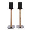 EXIMUS One Pair Fixed Height Universal Speaker Floor Stands -