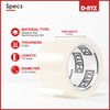 D-NYX Window Sealing Tape 1 Pack Transparent Sealing Heavy-Duty Residue-Free