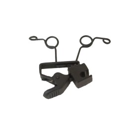 Sanken HC-11W  Double Microphone Tie Clip for COS-11 Lavalier Microphone (Black)