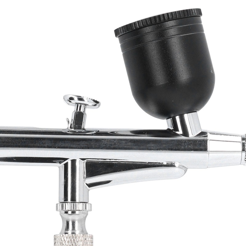 Airbrush Kit 32PSI High Pressure Adjustable Airflow 0.3mm Nozzle Rechargeable