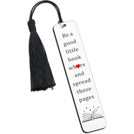 Funny Gifts for Women Men Bookmark Gifts for Book Lovers Readers Nerd Book Accessories Valentine's Day Gifts for Him Her Son Daughter Birthday Bookish Gifts for Best Friends Coworkers Christmas Gift