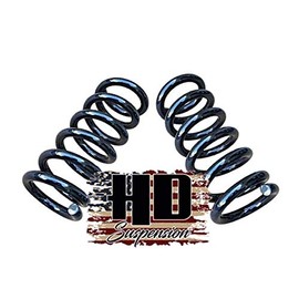 HD Suspension 2" Lowering Drop Coil Springs Kit for 1988-1998 Chevy C1500 Silverado Sierra Suburban Tahoe Yukon 2WD | Front Lowering Coils | Improved Stance & Handling