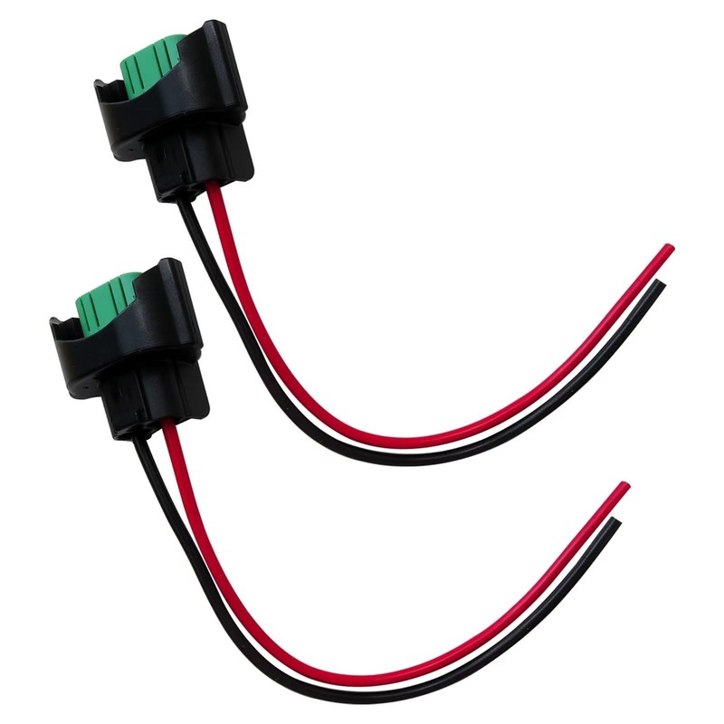2Pcs Wire Pigtail Female C H11 Two-Beam Headlight Low Beam