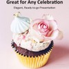 Caperci Standard Cupcake Liners Gold Foil Muffin Baking Cups 150-Pack