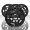 Brighter Design Set of 4 Gloss Black 5 Spoke 17"