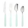 Grunwerg 16BX4311GR 16 Piece Cutlery Set, Stainless Steel, Blue