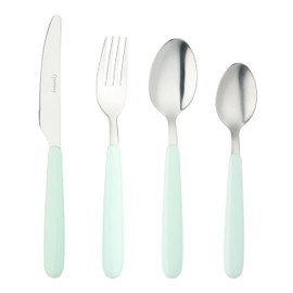 Grunwerg 16BX4311GR 16 Piece Cutlery Set, Stainless Steel, Blue