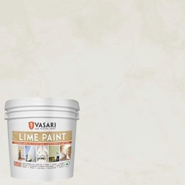VASARI Lime Plaster & Paint | LIME PAINT | Made from Natural Lime and Powdered Marble | color: Dolomite #14 | size: 1 Gallon