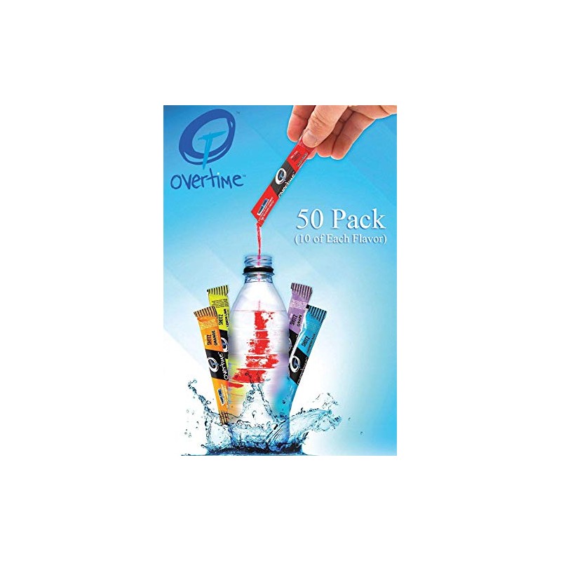 Overtime Electrolyte Replacement Drink Mix - Single Serve Variety Pack