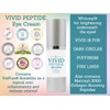 VIVID Peptide Eye Cream with Whitonyl for Dark Circles, Puffiness