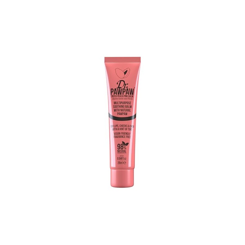 Multipurpose Soothing Tinted Balm - Peach Pink by Dr. PawPaw