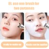 3 x Ultra Thin Foundation Brush, Foundation Cosmetic Brush, Flat