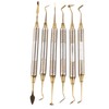 6pcs Dental Composite Resin Filling Spatula Dental Instrument Accessory