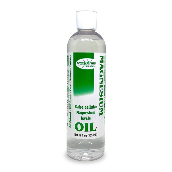 Transdermal Magnesium Oil - Pure Liquid Magnesium Chloride Hexahydrate, Made with Ancient Minerals Magnesium, Fast Absorbing Through The Skin