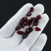 CRYSTALIS 50 carats Natural Red Garnet Raw Crystals, Loose Gemstone