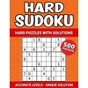 Hard Sudoku: 500 Hard Puzzles With Solutions