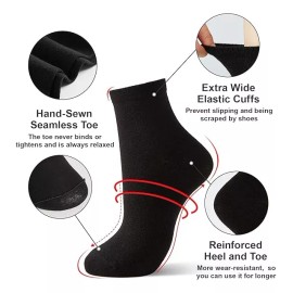 AKRGHSK SJ Calceta Deportiva Hombre Algodón 100% Paquete 14 Pares