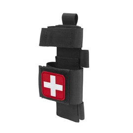 1000D Tactical Tourniquet Holder Molle Trauma Medcial Shears Holster TQ Pouch Tourniquets Pouches(Black)