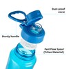 Fanhaw 32 oz Clear BPA-Free Tritan Water Bottle with Fast-Flow