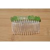 Gorgeous Shades of Genuine Green and Aqua Hair Comb