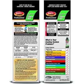 Bar's Leaks HG-1 HEAD SEAL Blown Head Gasket Repair