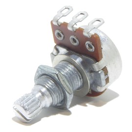 Guitar Potentiometer Set – 1x B500K Volume & 2x A500K Tone Pots | 16mm Mini Potentiometers with 18mm Shaft | Electric Guitar Replacement Parts