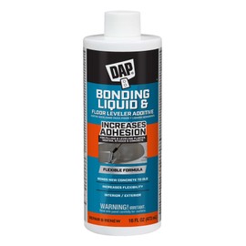 DAP Bonding Liquid & Floor Leveler Additive, White, 16 Oz (7079835082)