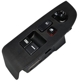 SWITCHDOCTOR Window Master Switch & Bezel Assembly for 2005, 2006, 2007 Honda Accord Coupe (Without Heated Mirrors)